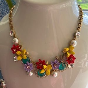 ❤️ EUC JCREW Tropical Garden Fiesta Necklace